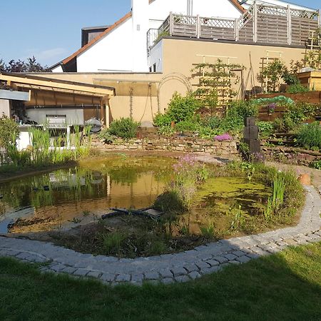 Wohnung Mit Sauna, Garten & Schwimmteich Bietigheim-Bissingen Exterior photo